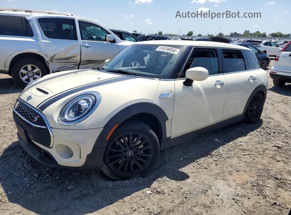 WMWXJ1C08L2L33985 2020 MINI COOPER Бежевый Передняя левая четверть