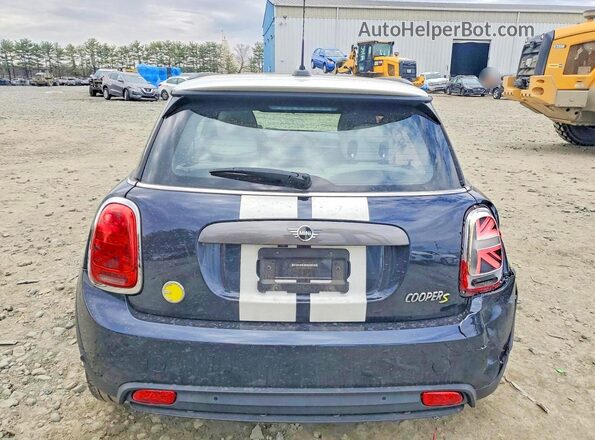 WMWXP3C01M2N88442 2021 MINI COOPER Синий Вид сзади