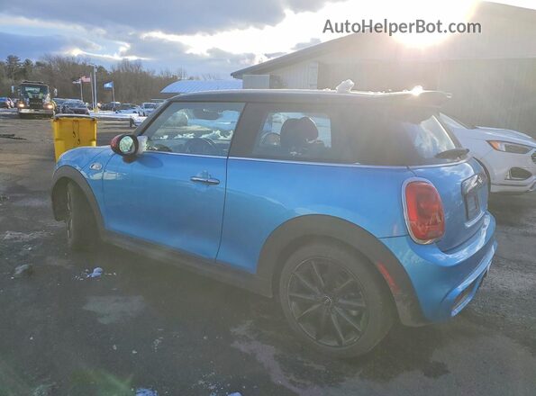 WMWXP7C58J2A47017 2018 MINI COOPER Синий Задняя левая четверть
