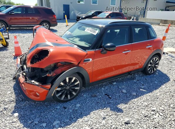 WMWXU1C58K2F82677 2019 MINI COOPER Orange Przód lewy