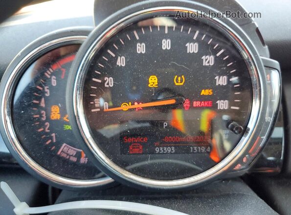 WMWXU1C58K2F82677 2019 MINI COOPER Orange Widok zestawu wskaźników