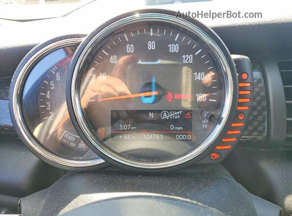 WMWXU3C53G2B63123 2016 MINI COOPER Белый Вид щитка приборов