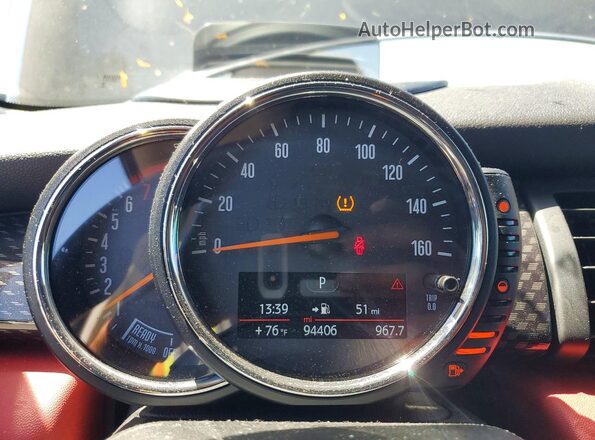 WMWXU3C53G2D29172 2016 MINI COOPER Серый Вид щитка приборов
