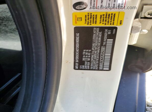 WMWXU3C53G2D29981 2016 MINI COOPER Белый Вид наклейки с VIN-кодом