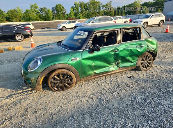 WMWXU7C04L2M10409 2020 MINI COOPER Зеленый Передняя левая четверть