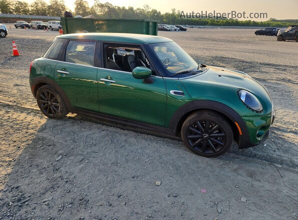 WMWXU7C04L2M10409 2020 MINI COOPER Зеленый Передняя правая четверть