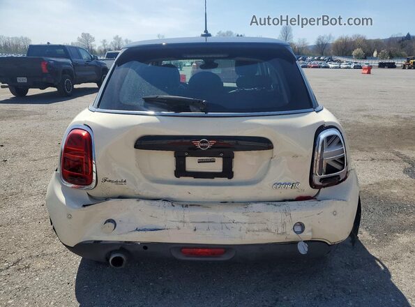 WMWXU7C09L2L75933 2020 MINI COOPER Beige Widok z tyłu