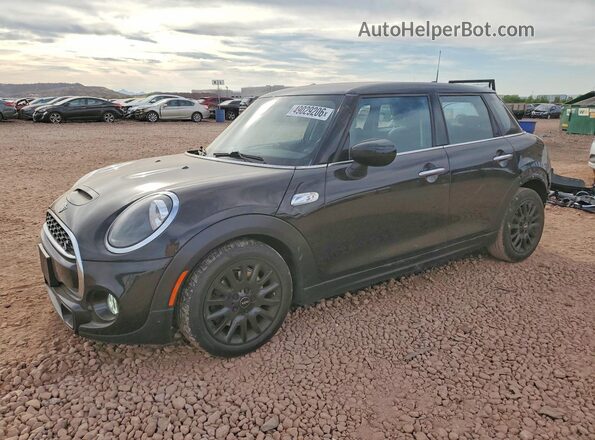 WMWXU9C01L2L44381 2020 MINI COOPER Черный Передняя левая четверть