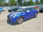 2021 Mini Cooper S Blue vin: WMWXU9C04M2N50490