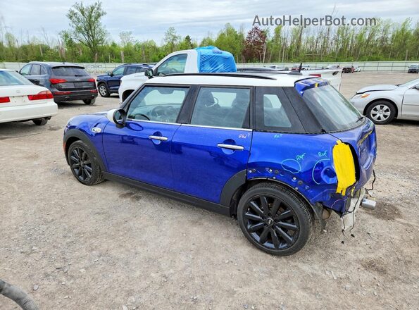 WMWXU9C06L2M39700 2020 MINI COOPER Синий Задняя левая четверть