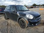 2016 Mini Cooper S Countryman Black vin: WMWZC3C54GWT07019