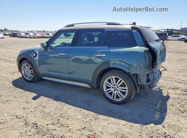 WMZ23BS03P3R44683 2023 MINI COOPER Бирюзовый Задняя левая четверть