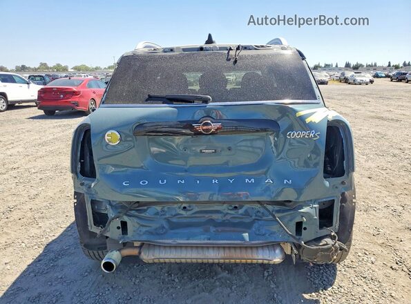 WMZ23BS03P3R44683 2023 MINI COOPER Бирюзовый Вид сзади
