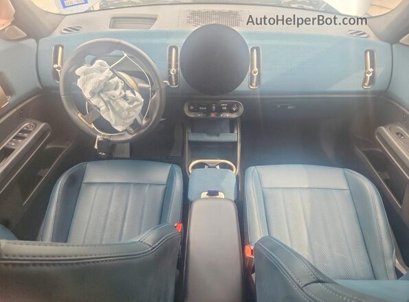 WMZ23GA00S7R55432 2025 MINI COUNTRYMAN Blue Vista del salpicadero