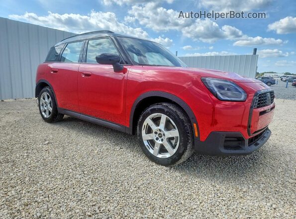 WMZ23GA00T7V31167 2026 MINI COUNTRYMAN Красный Передняя правая четверть