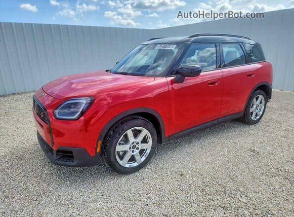 WMZ23GA00T7V31167 2026 MINI COUNTRYMAN Красный Передняя левая четверть