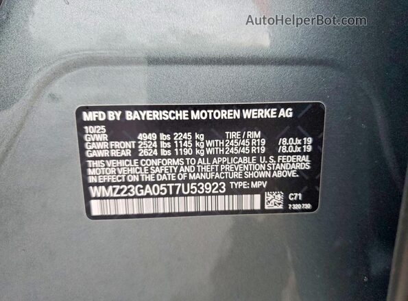 WMZ23GA05T7U53923 2026 MINI COUNTRYMAN Silver Widok komory silnika