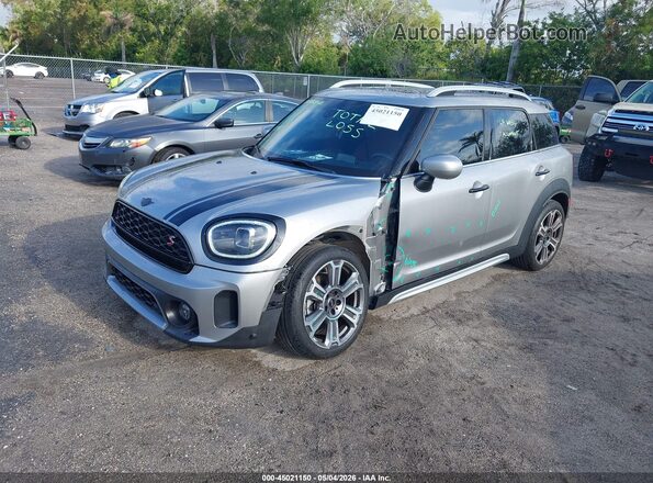WMZ53BR00R3R60085 2024 MINI COUNTRYMAN Серебряный Передняя левая четверть