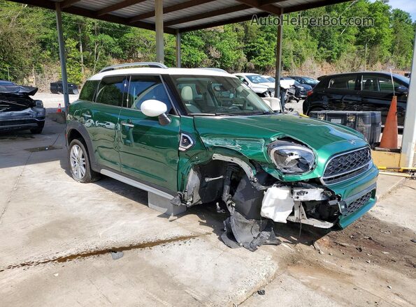 WMZ53BR01P3P79963 2023 MINI COOPER Green Передня права чверть