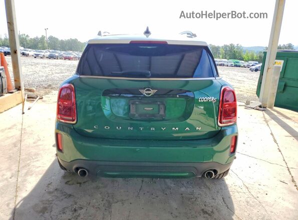 WMZ53BR01P3P79963 2023 MINI COOPER Green Вид ззаду