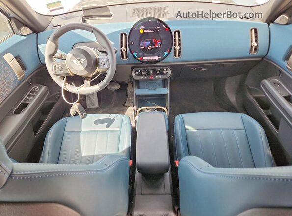 WMZ53GA06S7S17308 2025 MINI COUNTRYMAN Синий Вид панели приборов