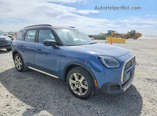 WMZ53GA06S7S17308 2025 MINI COUNTRYMAN Синий Передняя правая четверть