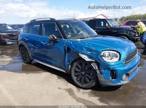 WMZ83BR00M3M92879 2021 MINI COUNTRYMAN Blue Przód prawy