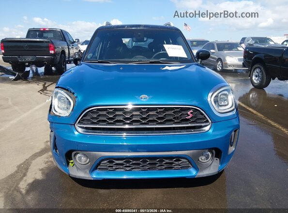 WMZ83BR00M3M92879 2021 MINI COUNTRYMAN Blue Widok zestawu wskaźników