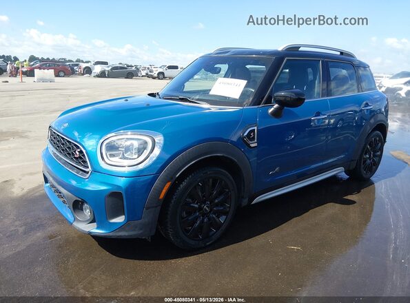 WMZ83BR00M3M92879 2021 MINI COUNTRYMAN Blue Przód lewy