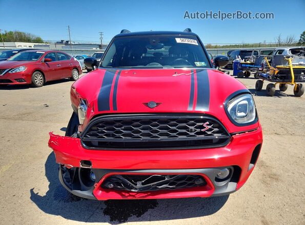 WMZ83BR02R3S09356 2024 MINI COOPER Red Widok z przodu