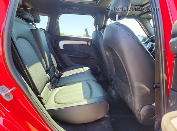 WMZ83BR02R3S09356 2024 MINI COOPER Red Widok tylnych siedzeń