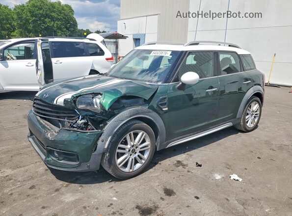WMZYS7C31H3E07219 2017 MINI COOPER Зеленый Передняя левая четверть