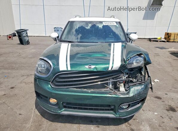 WMZYS7C31H3E07219 2017 MINI COOPER Зеленый Вид спереди
