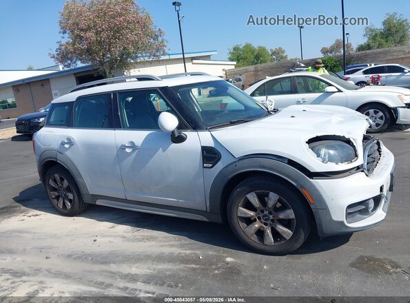 WMZYS7C5XK3F44944 2019 MINI COUNTRYMAN White Widok wnętrza z tyłu