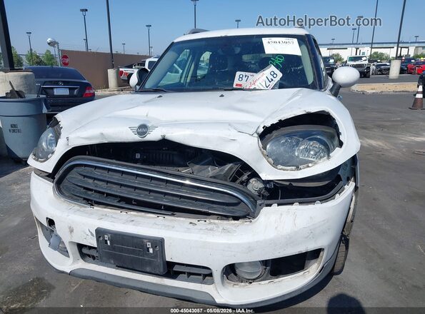 WMZYS7C5XK3F44944 2019 MINI COUNTRYMAN White Widok z przodu