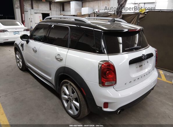 WMZYT3C32J3D99191 2018 MINI COUNTRYMAN Белый Задняя левая четверть