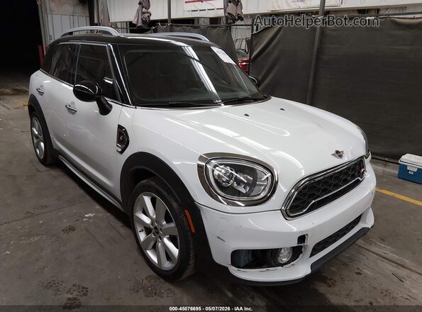 WMZYT3C32J3D99191 2018 MINI COUNTRYMAN Белый Передняя правая четверть