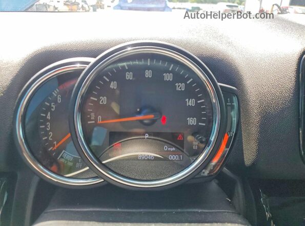 WMZYT3C56K3E94792 2019 MINI COOPER Blue Vista del cuadro de instrumentos