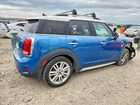 2017 Mini Cooper S Countryman All4 Синий vin: WMZYT5C32H3D81523