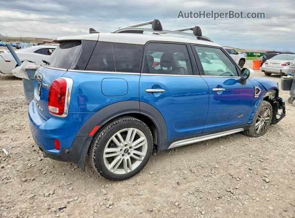 WMZYT5C32H3D81523 2017 MINI COOPER Синий Задняя правая четверть