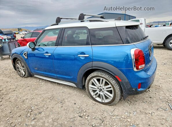 WMZYT5C32H3D81523 2017 MINI COOPER Синий Задняя левая четверть