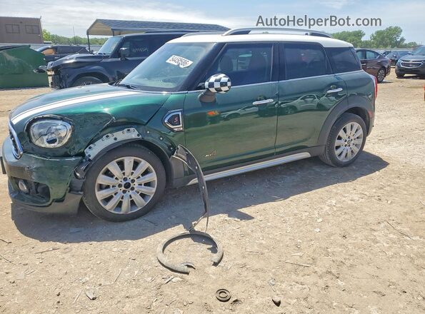 WMZYT5C34H3D79904 2017 MINI COOPER Зеленый Передняя левая четверть