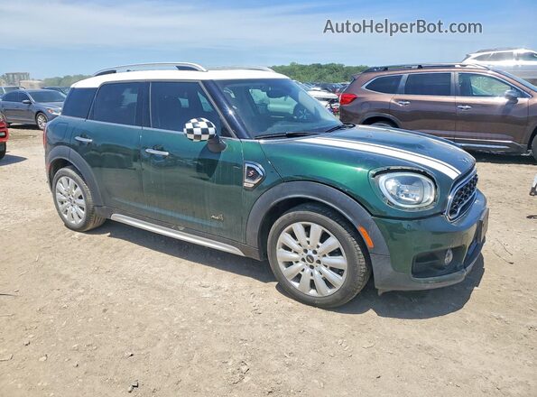 WMZYT5C34H3D79904 2017 MINI COOPER Зеленый Передняя правая четверть