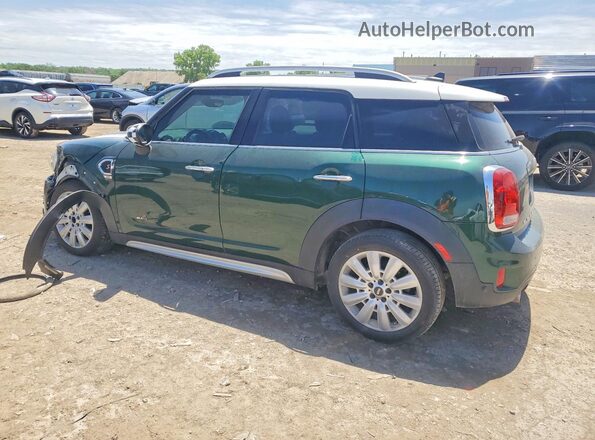 WMZYT5C34H3D79904 2017 MINI COOPER Зеленый Задняя левая четверть