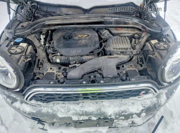 WMZYT5C35J3E60965 2018 MINI COOPER Серый Вид задней части салона