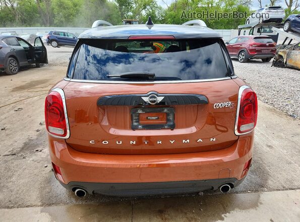 WMZYT5C39J3D81847 2018 MINI COOPER Orange Widok z tyłu