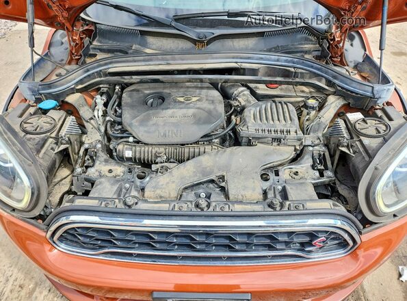 WMZYT5C39J3D81847 2018 MINI COOPER Orange Widok wnętrza z tyłu