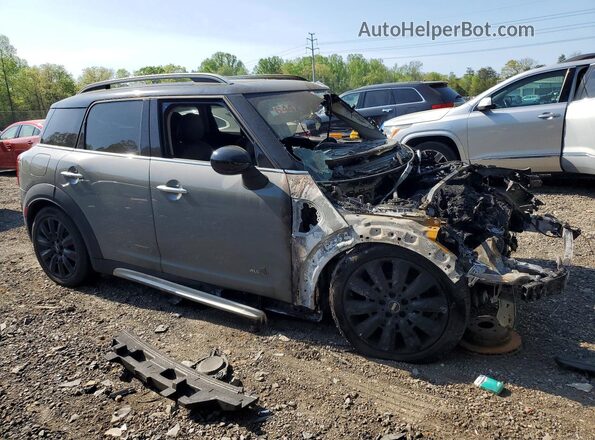 WMZYV5C33J3E04100 2018 MINI COOPER Серый Передняя правая четверть
