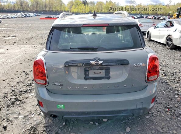 WMZYV5C37H3C02340 2017 MINI COOPER Серый Вид сзади