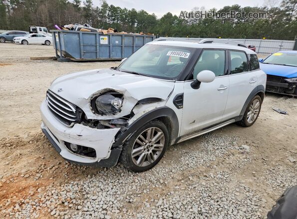 WMZYV5C52K3F58963 2019 MINI COOPER Белый Передняя левая четверть